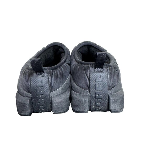 Sorel Men's Black Ona RMX Puffy Slip-On Sneakers Slippers, Size 9 - Picture 5 of 9